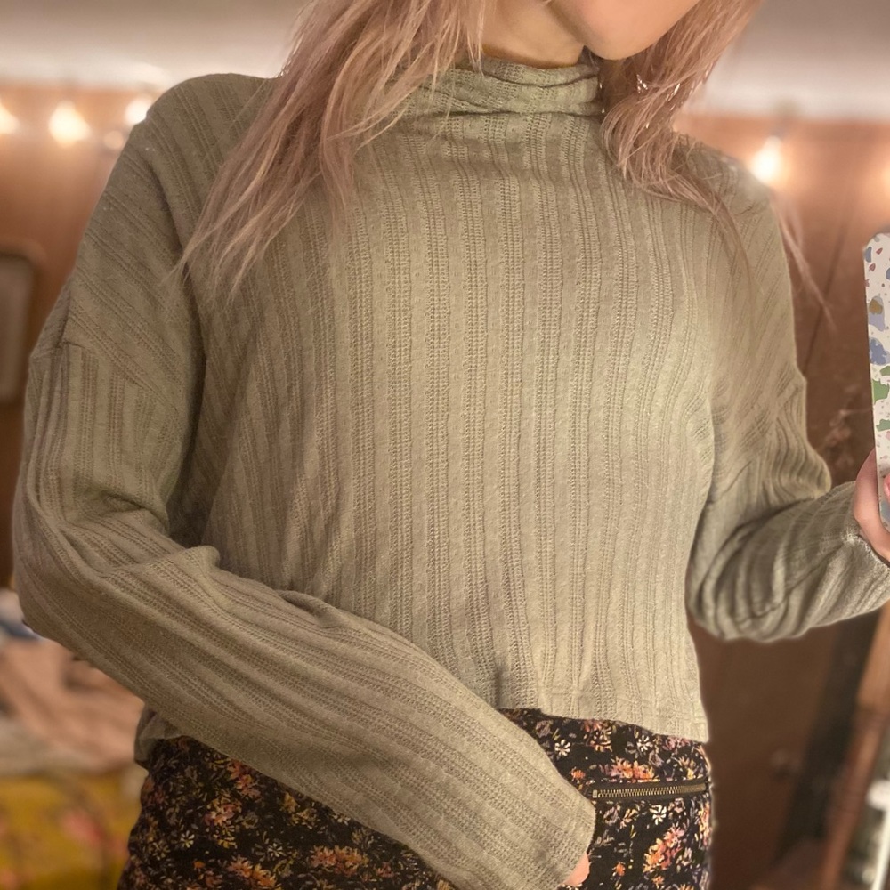 Sage Green Sweater